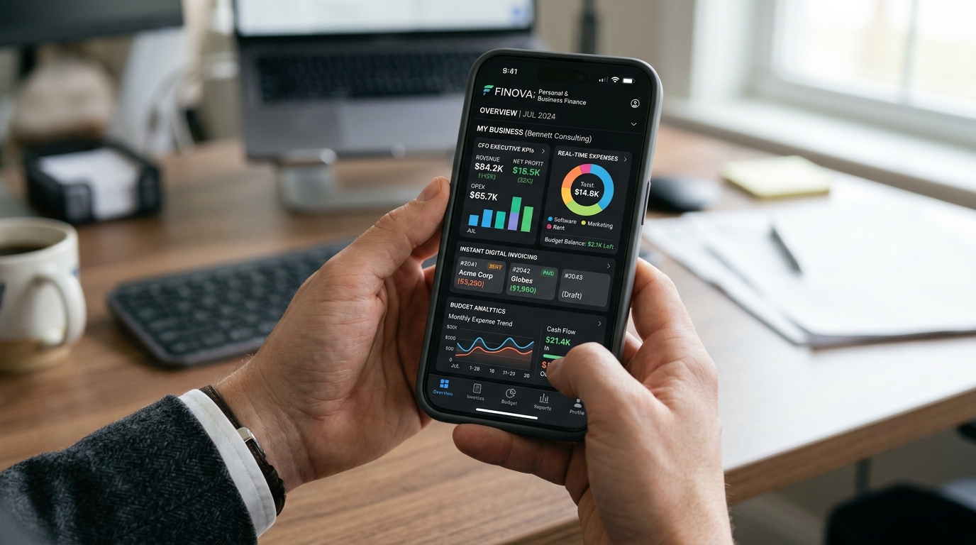 Finance Management Mobile Apps: Empowering Real-Time Expense Tracking, Invoicing, and On-the-Go CFO Dashboards